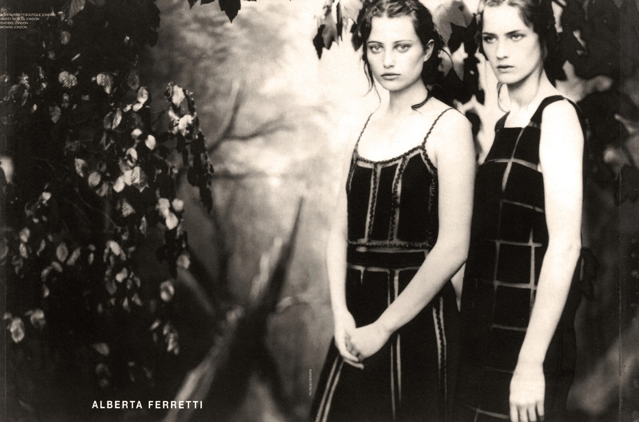 paolo roversi, alberta ferretti, fall/winter 1999