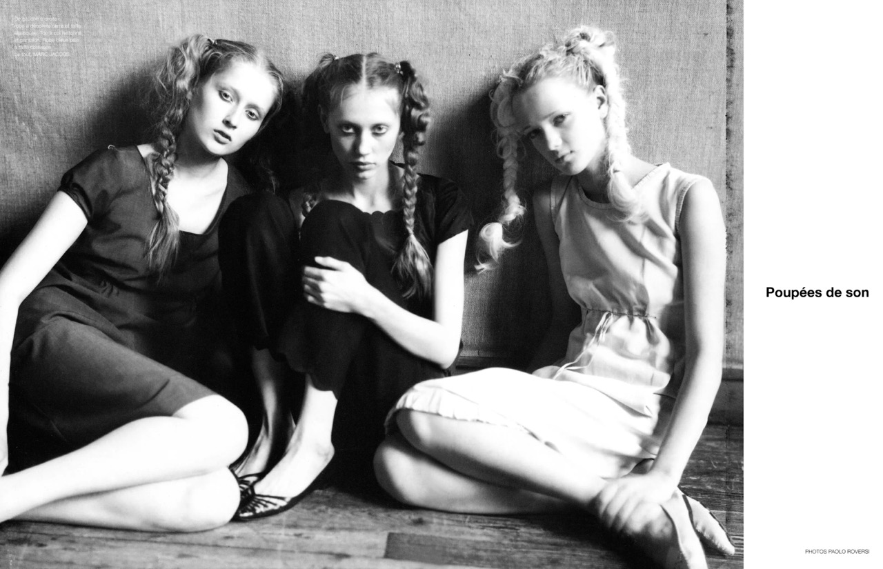 paolo roversi, numero france, “poupée de son”, april 1999