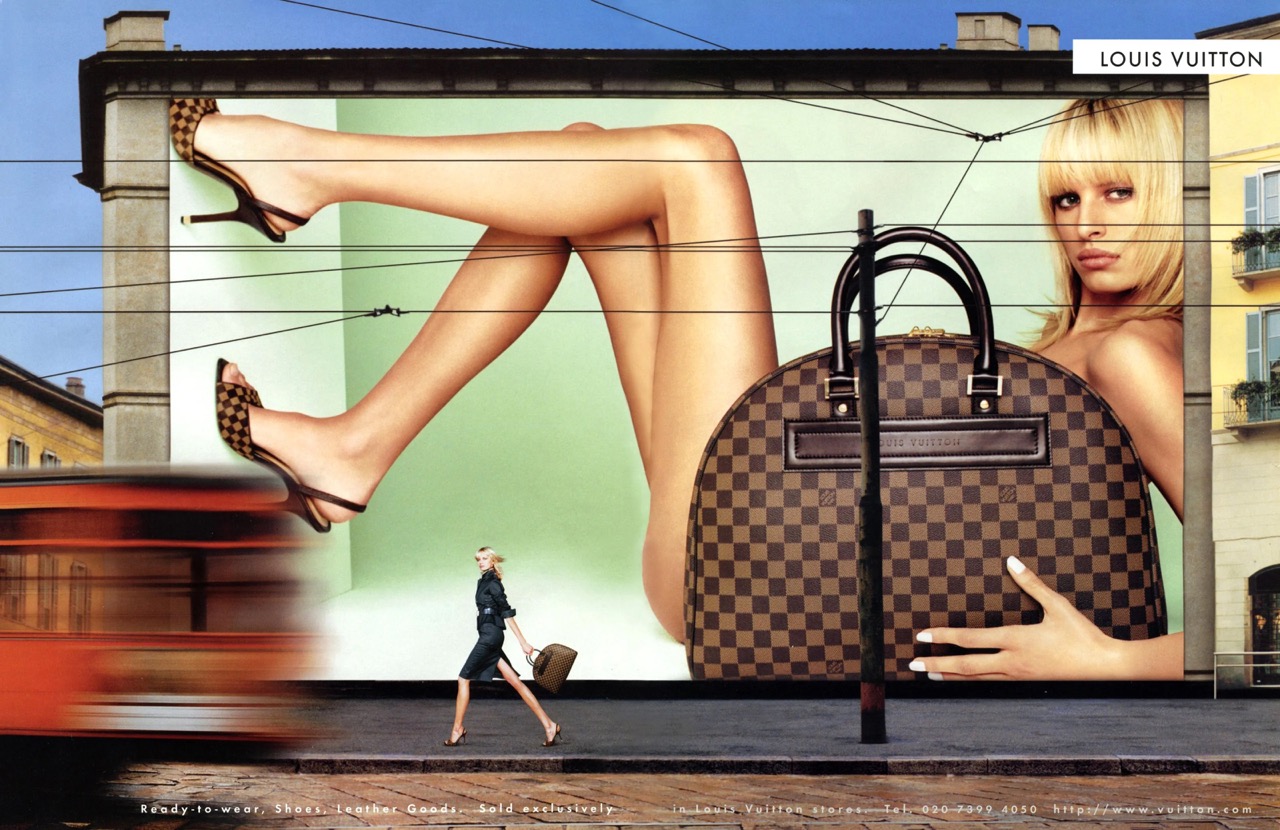 patrick demarchelier, louis vuitton, spring/summer, 2001
