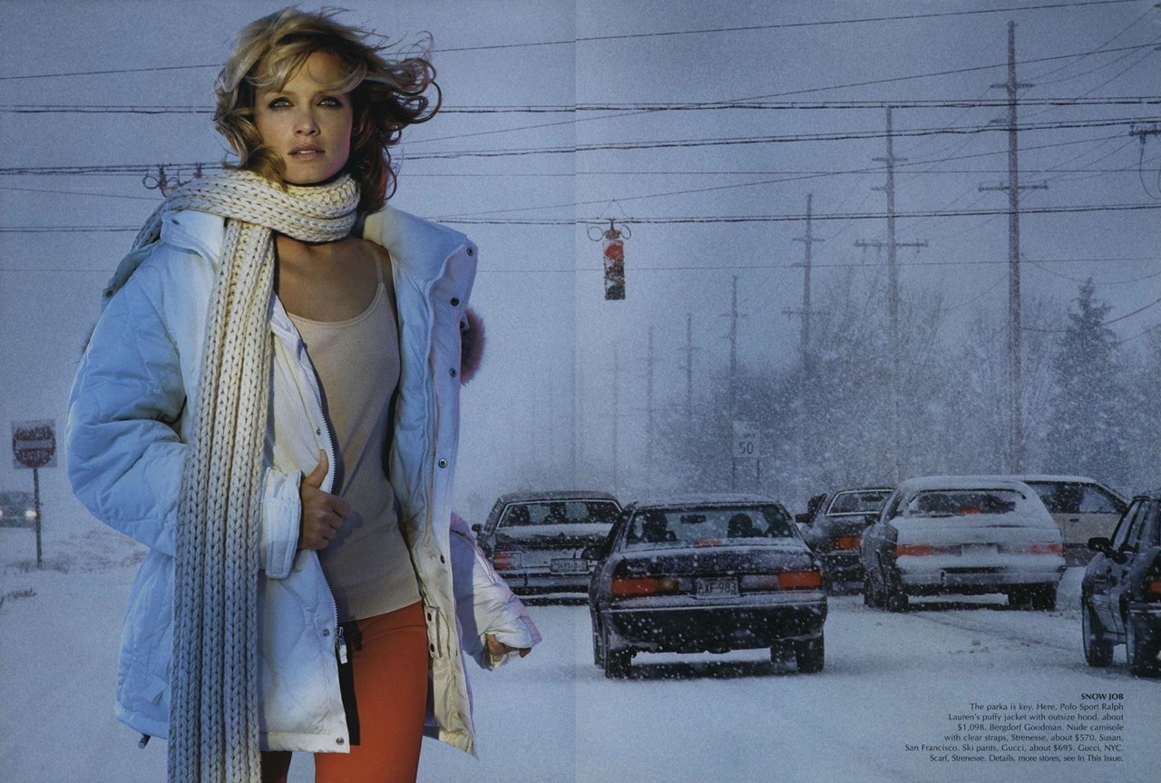 raymond meier, vogue us, “the cover-up”, october 1999